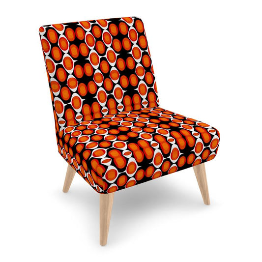 Occasional Chair with a Retro Design