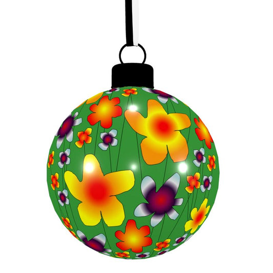 Unique Abstract Bone China Bauble