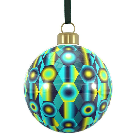 Unique Abstract Bone China Bauble