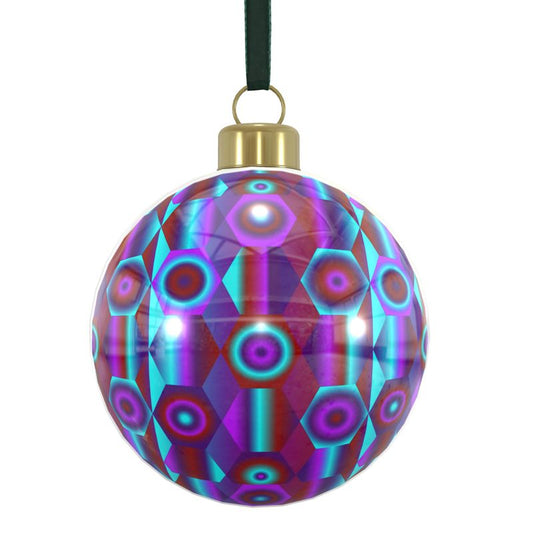 Unique Abstract Bone China Bauble