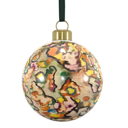Unique Abstract Bone China Bauble