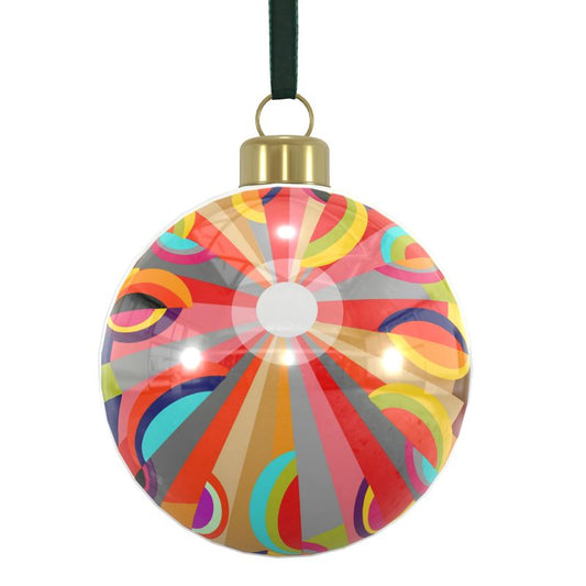 Unique Abstract Bone China Bauble