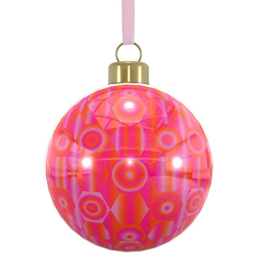 Unique Abstract Bone China Bauble