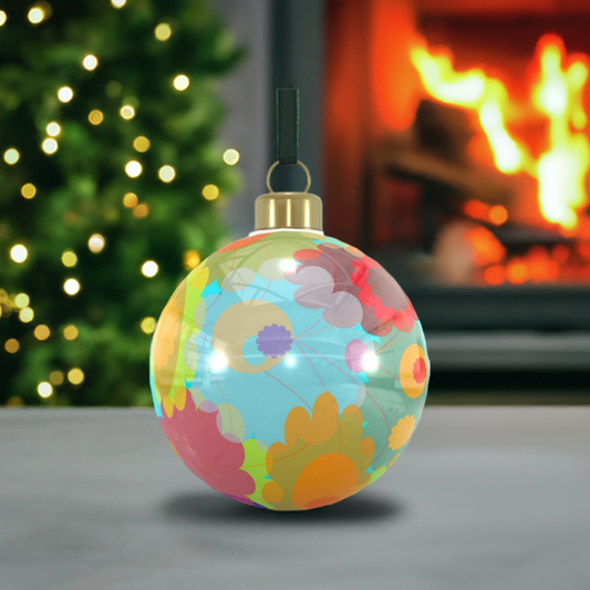 Unique Abstract Bone China Bauble