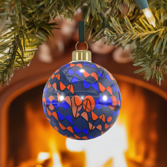 Unique Abstract Bone China Bauble