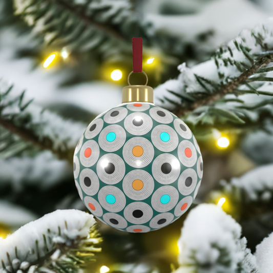 Unique Abstract Bone China Bauble