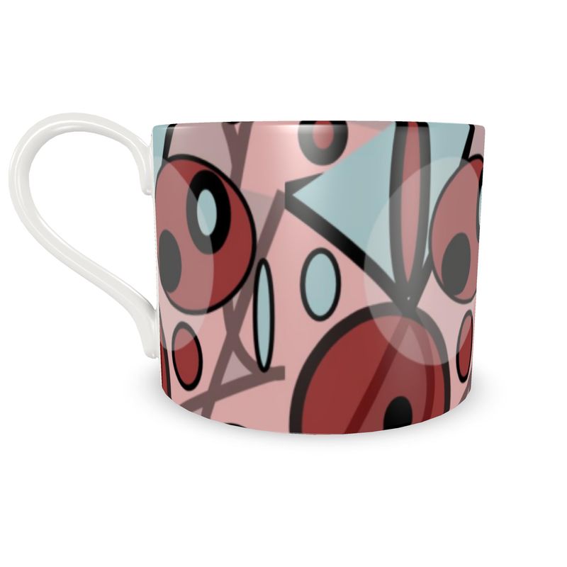 Bone China Cup and Saucer with the beloved circle