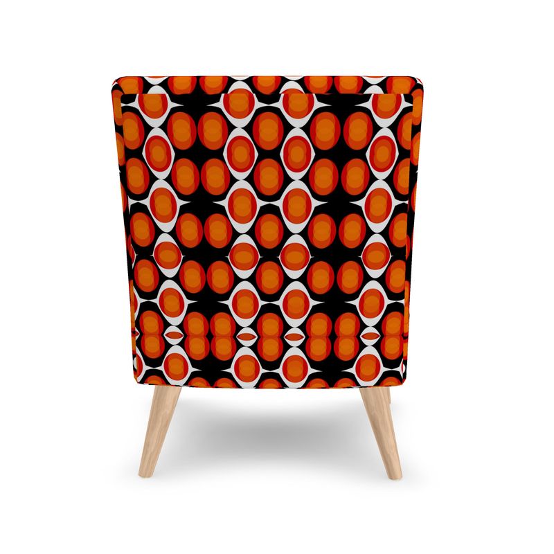 Occasional Chair with a Retro Design