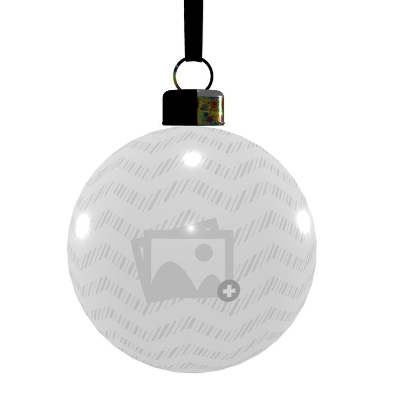 Unique Abstract Bone China Bauble