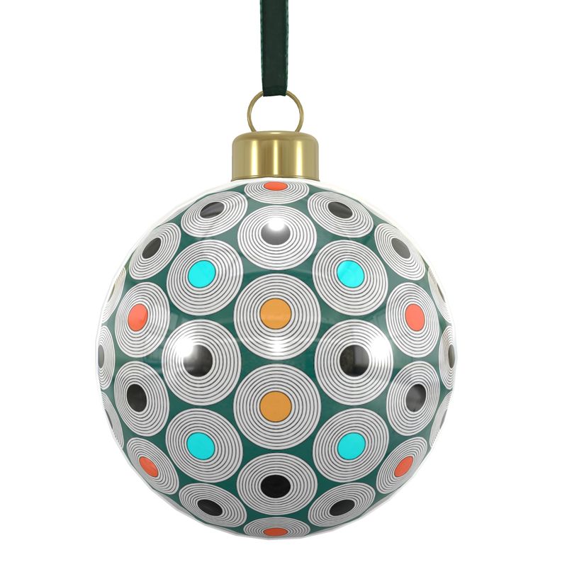 Unique Abstract Bone China Bauble