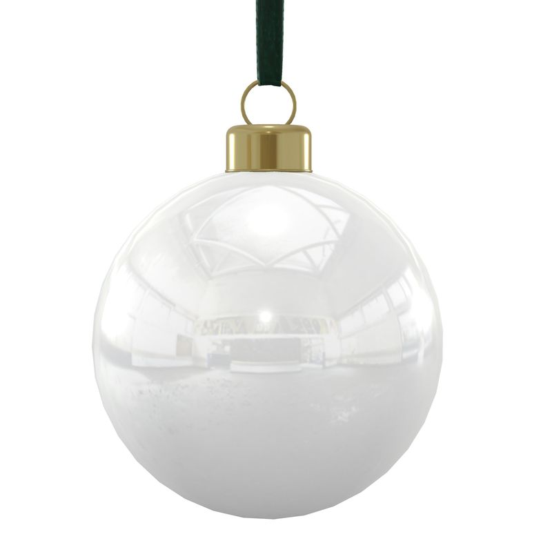 Unique Abstract Bone China Bauble