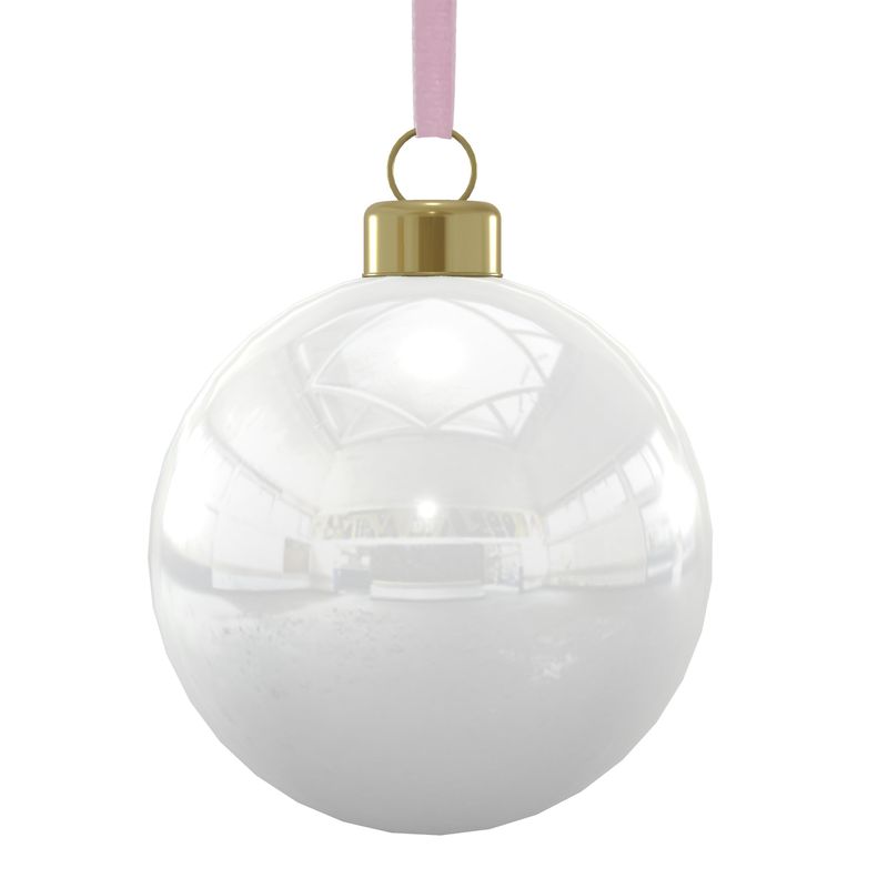 Unique Abstract Bone China Bauble