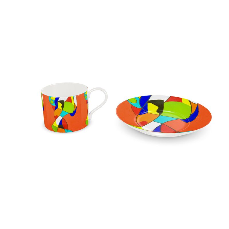 Bone China Cup & Saucer