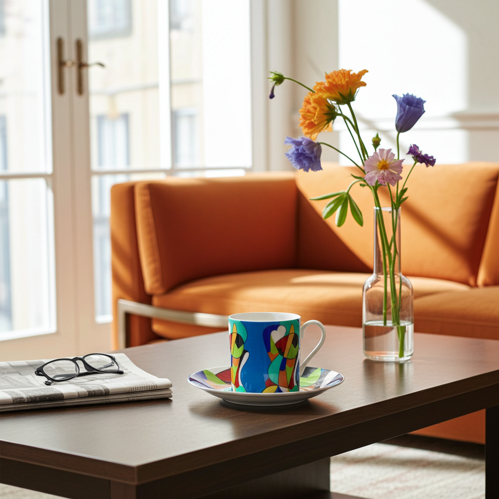 Bone China Cup & Saucer