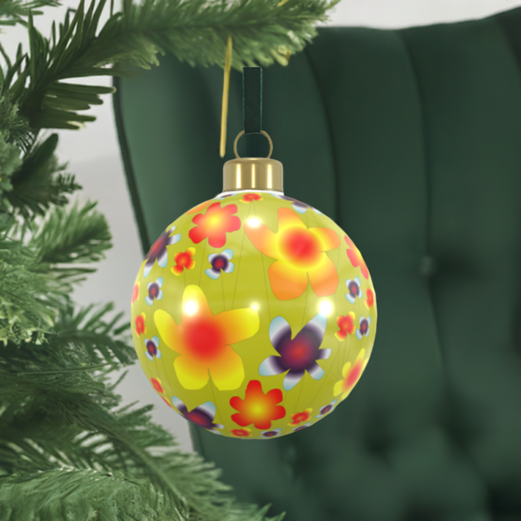 Unique Abstract Bone China Bauble
