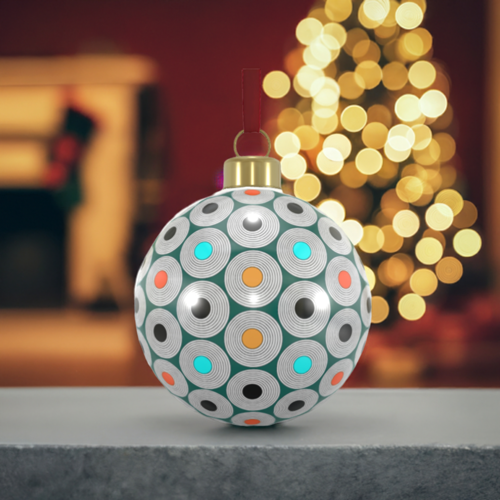 Unique Abstract Bone China Bauble