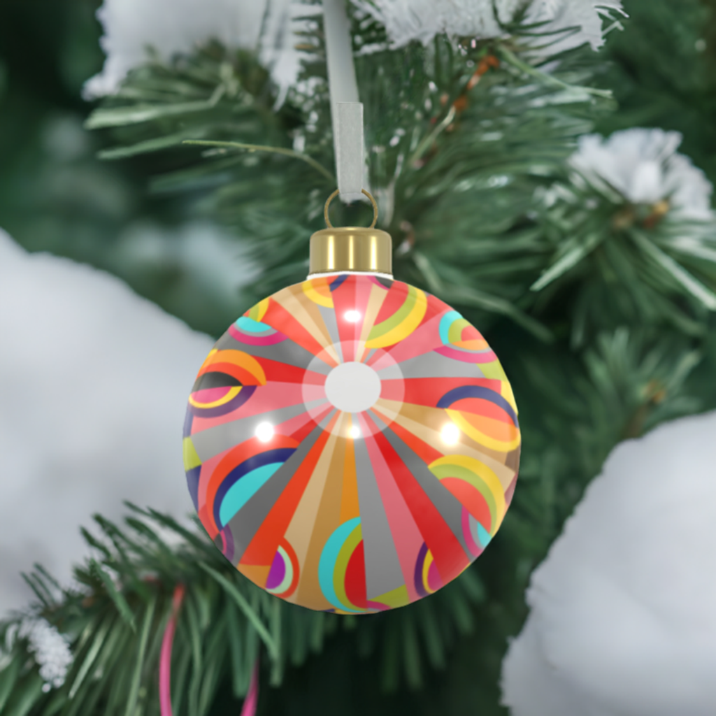 Unique Abstract Bone China Bauble