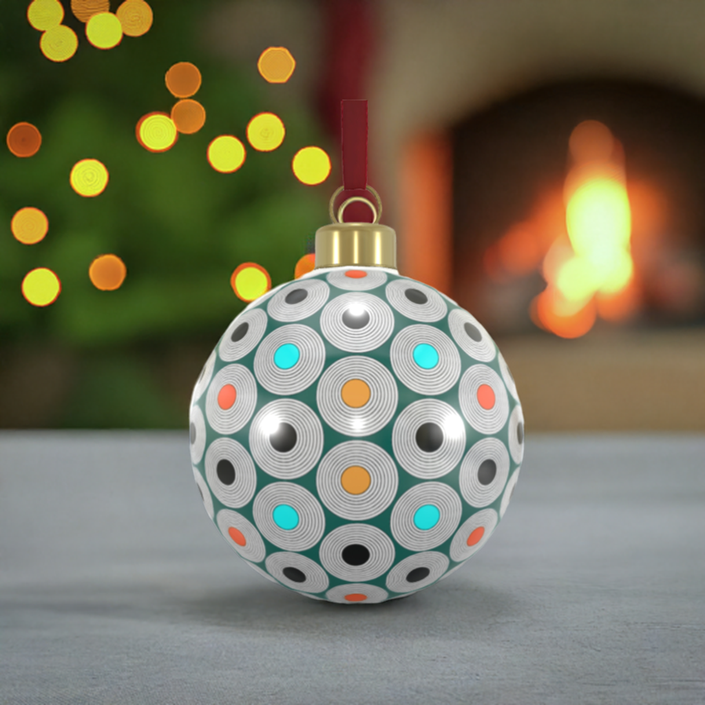 Unique Abstract Bone China Bauble
