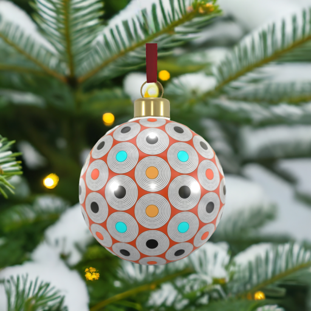 Unique Abstract Bone China Bauble