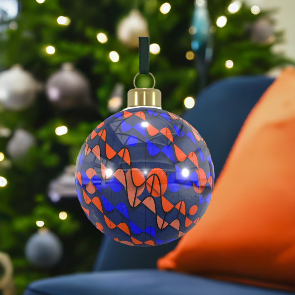 Unique Abstract Bone China Bauble