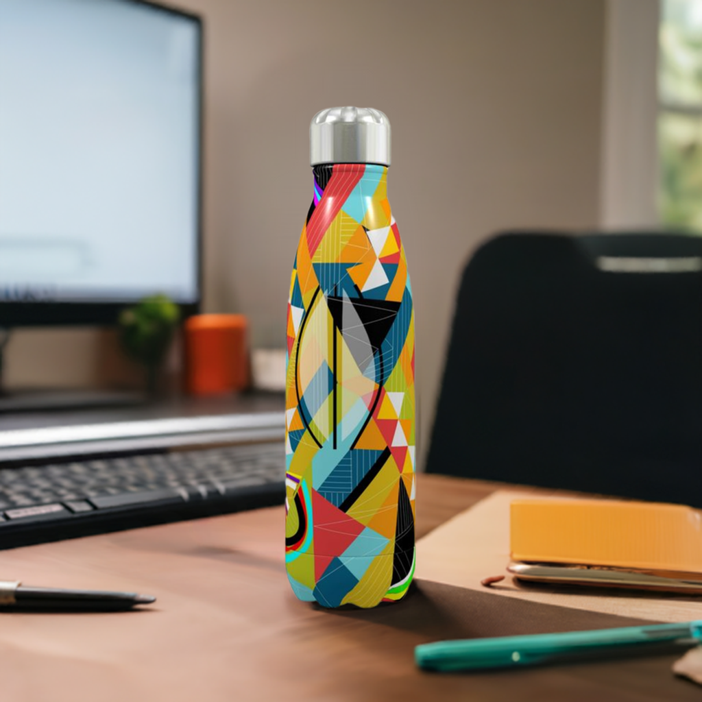 Stainless Steel Thermal Bottle With a Colourful Unique Design