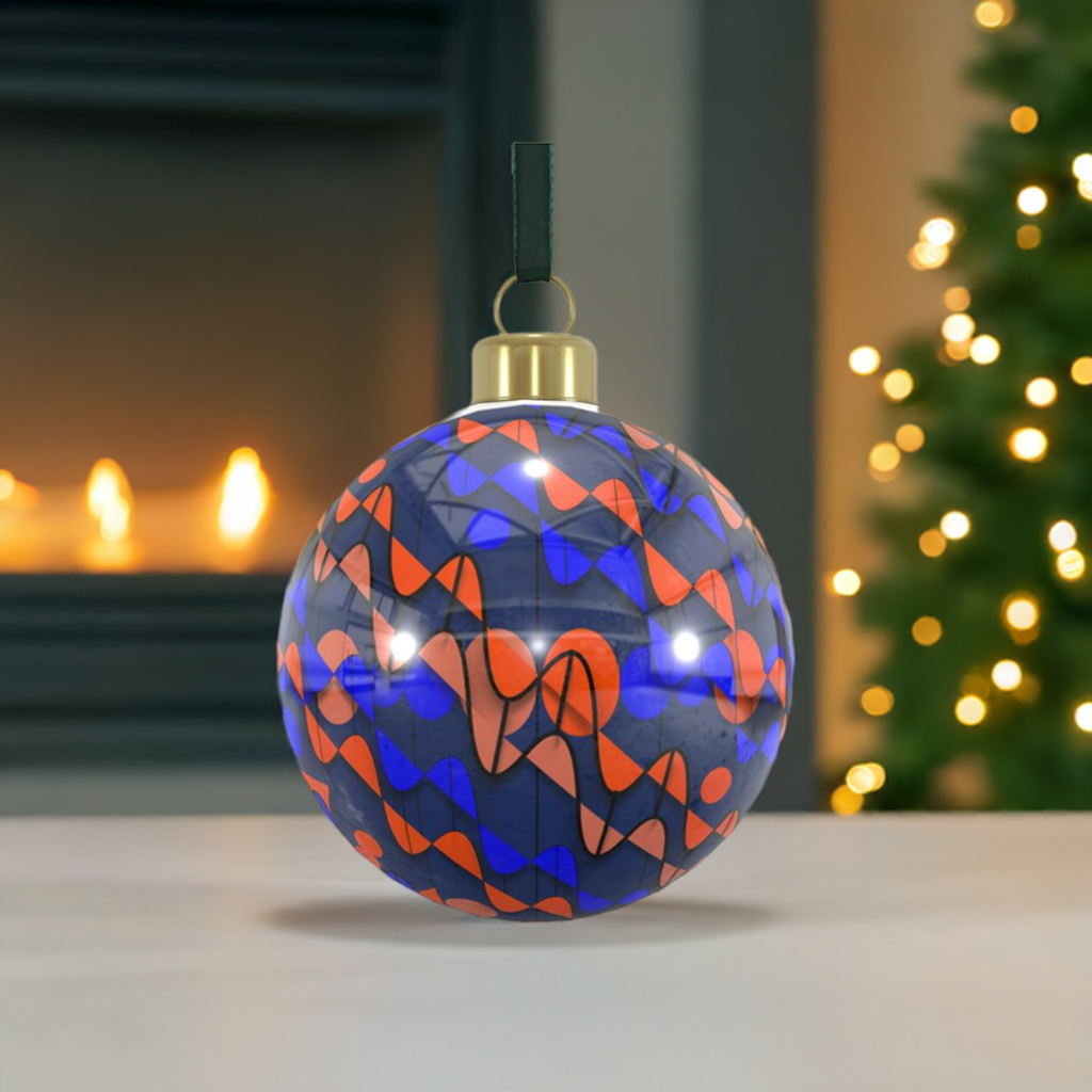 Unique Abstract Bone China Bauble