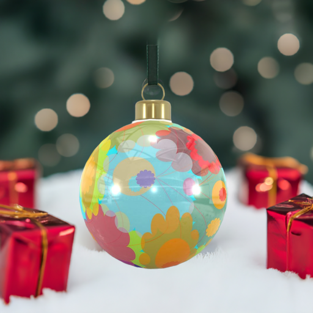 Unique Abstract Bone China Bauble
