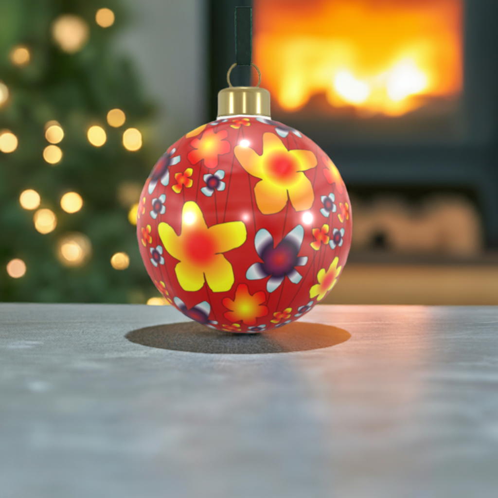 Unique Abstract Bone China Bauble