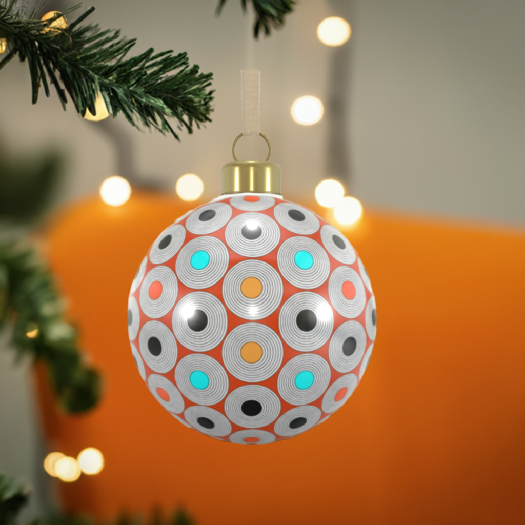 Unique Abstract Bone China Bauble