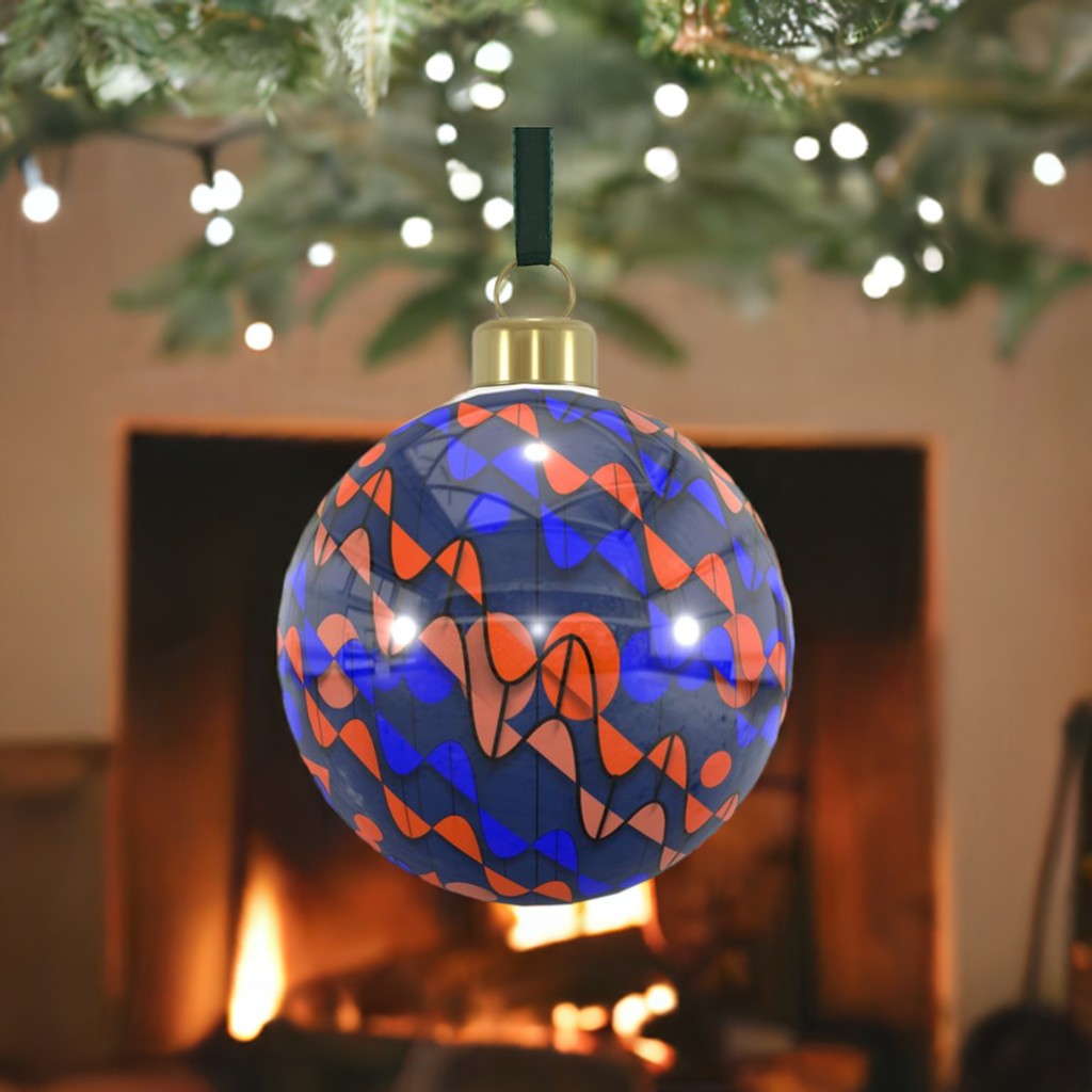 Unique Abstract Bone China Bauble