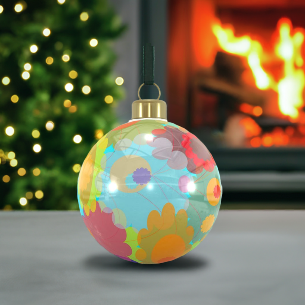 Unique Abstract Bone China Bauble
