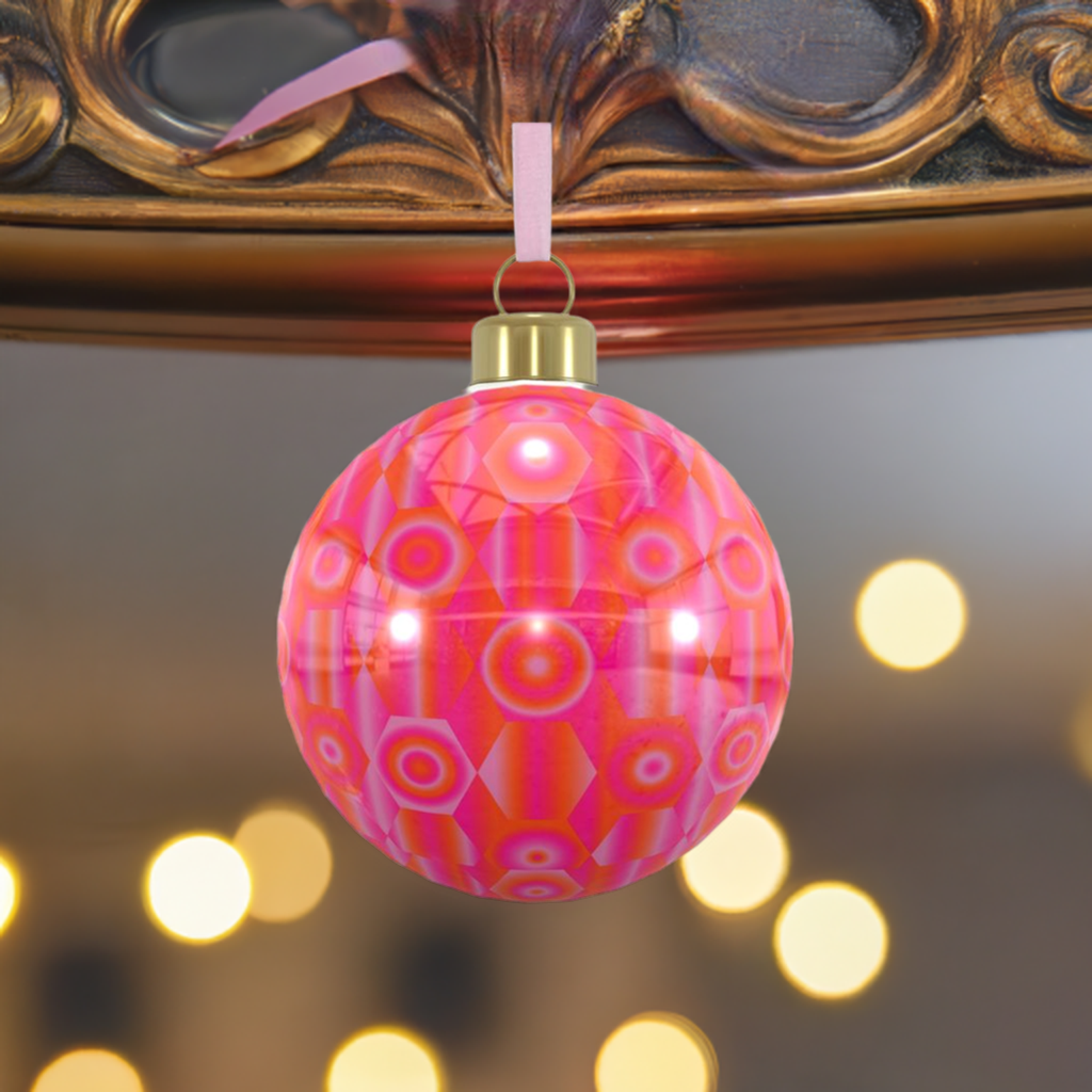 Unique Abstract Bone China Bauble