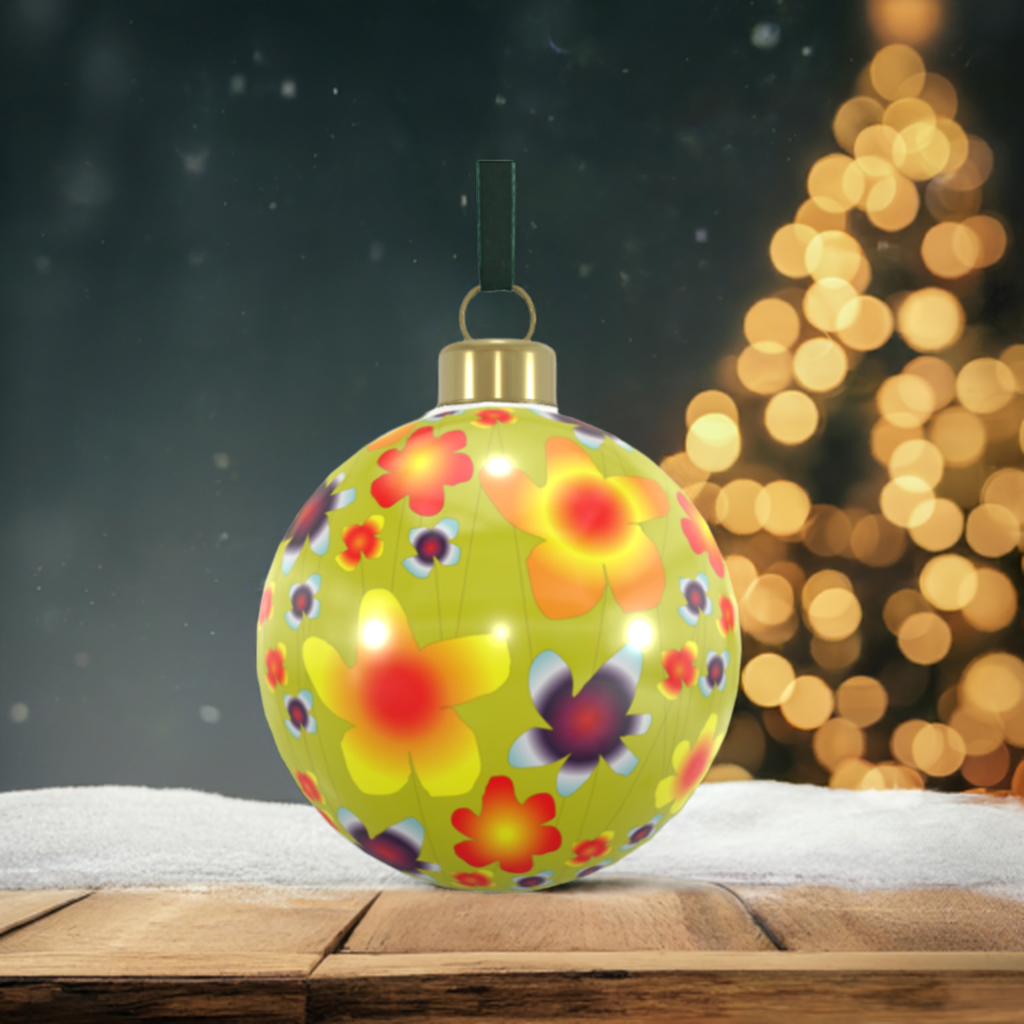 Unique Abstract Bone China Bauble