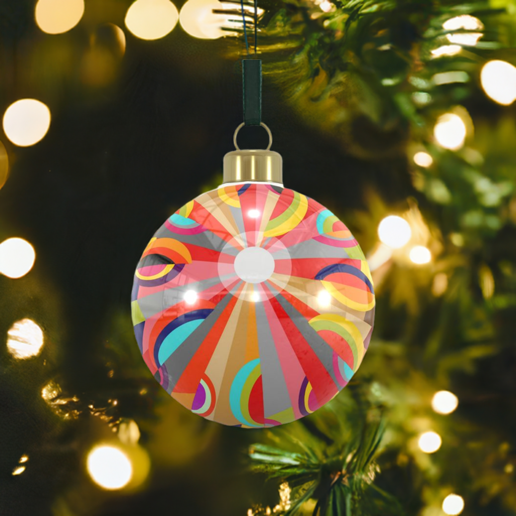 Unique Abstract Bone China Bauble