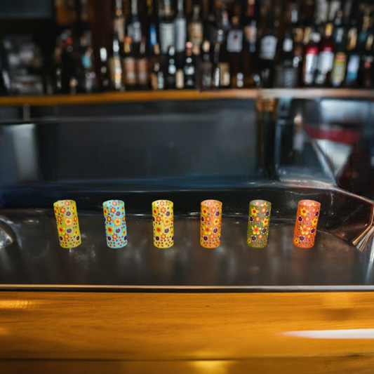 Round Shot Glass 6 Set