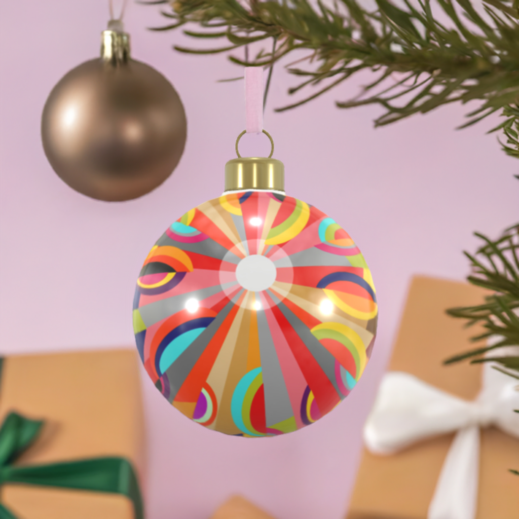 Unique Abstract Bone China Bauble