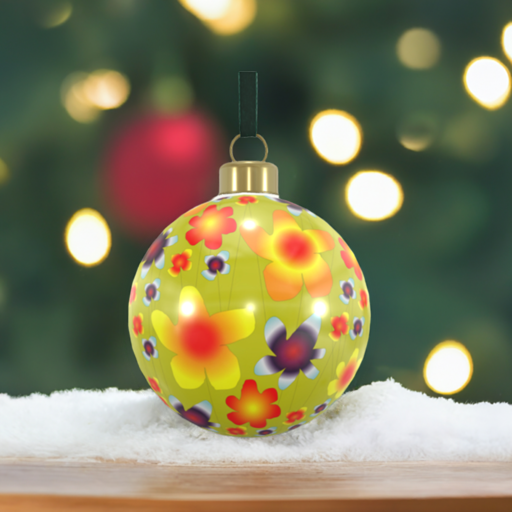 Unique Abstract Bone China Bauble