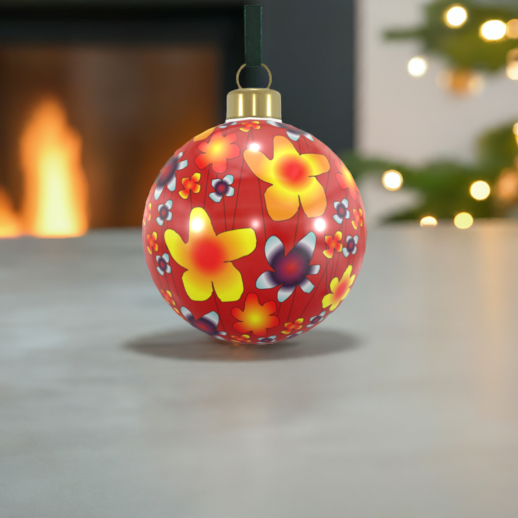 Unique Abstract Bone China Bauble