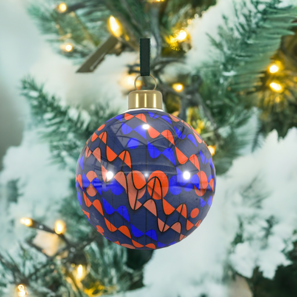 Unique Abstract Bone China Bauble