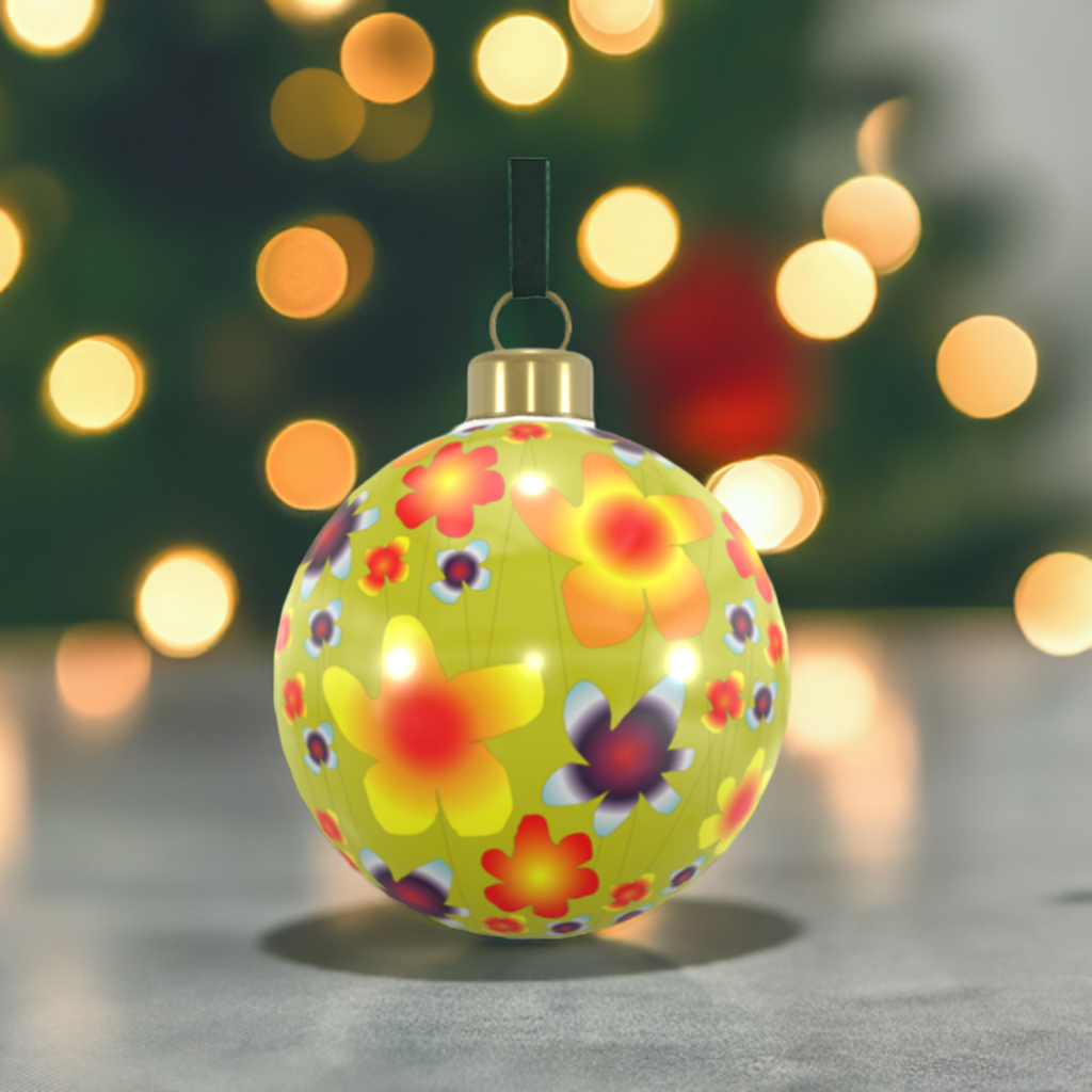 Unique Abstract Bone China Bauble