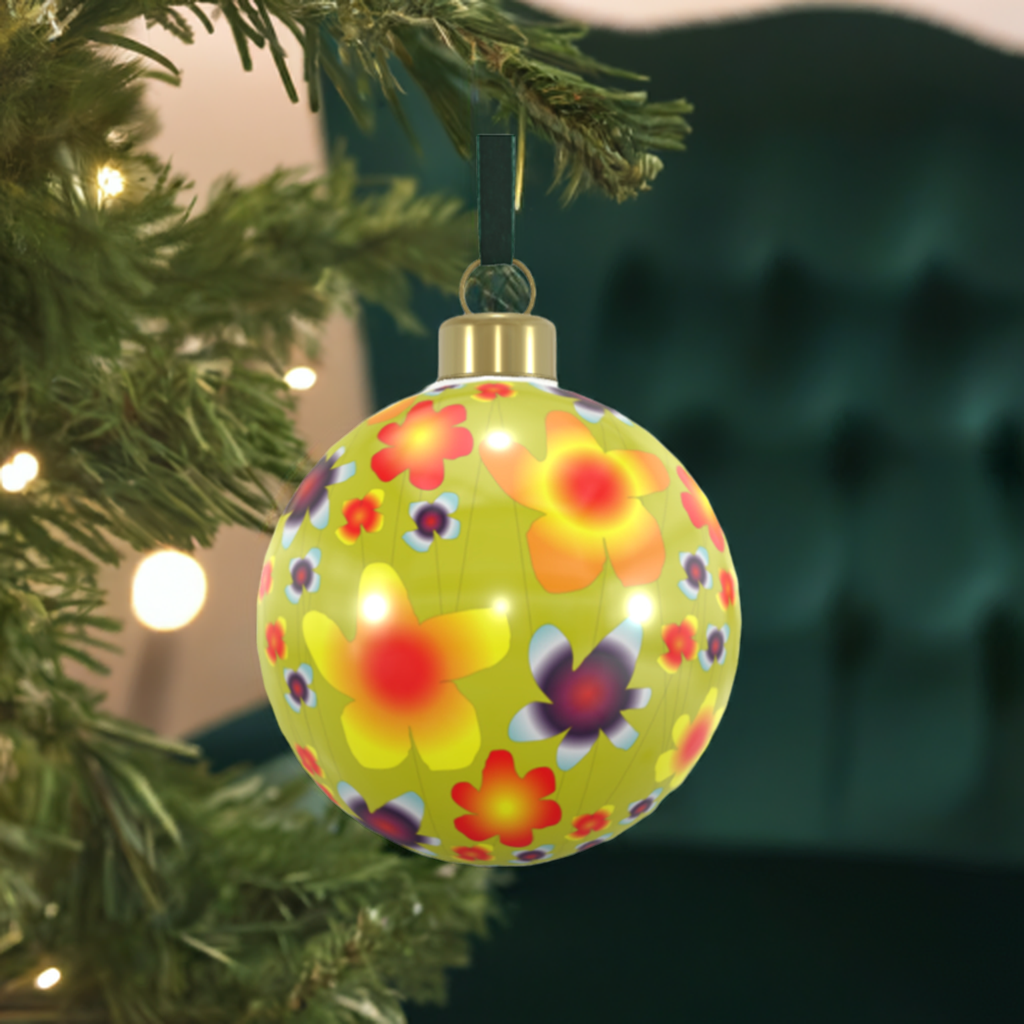 Unique Abstract Bone China Bauble