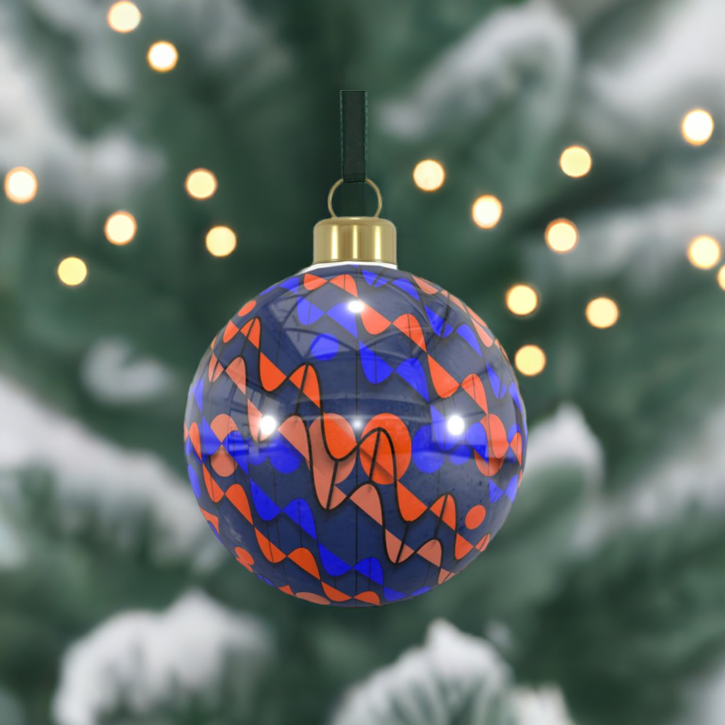 Unique Abstract Bone China Bauble