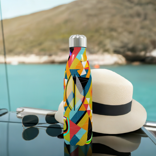 Stainless Steel Thermal Bottle With a Colourful Unique Design