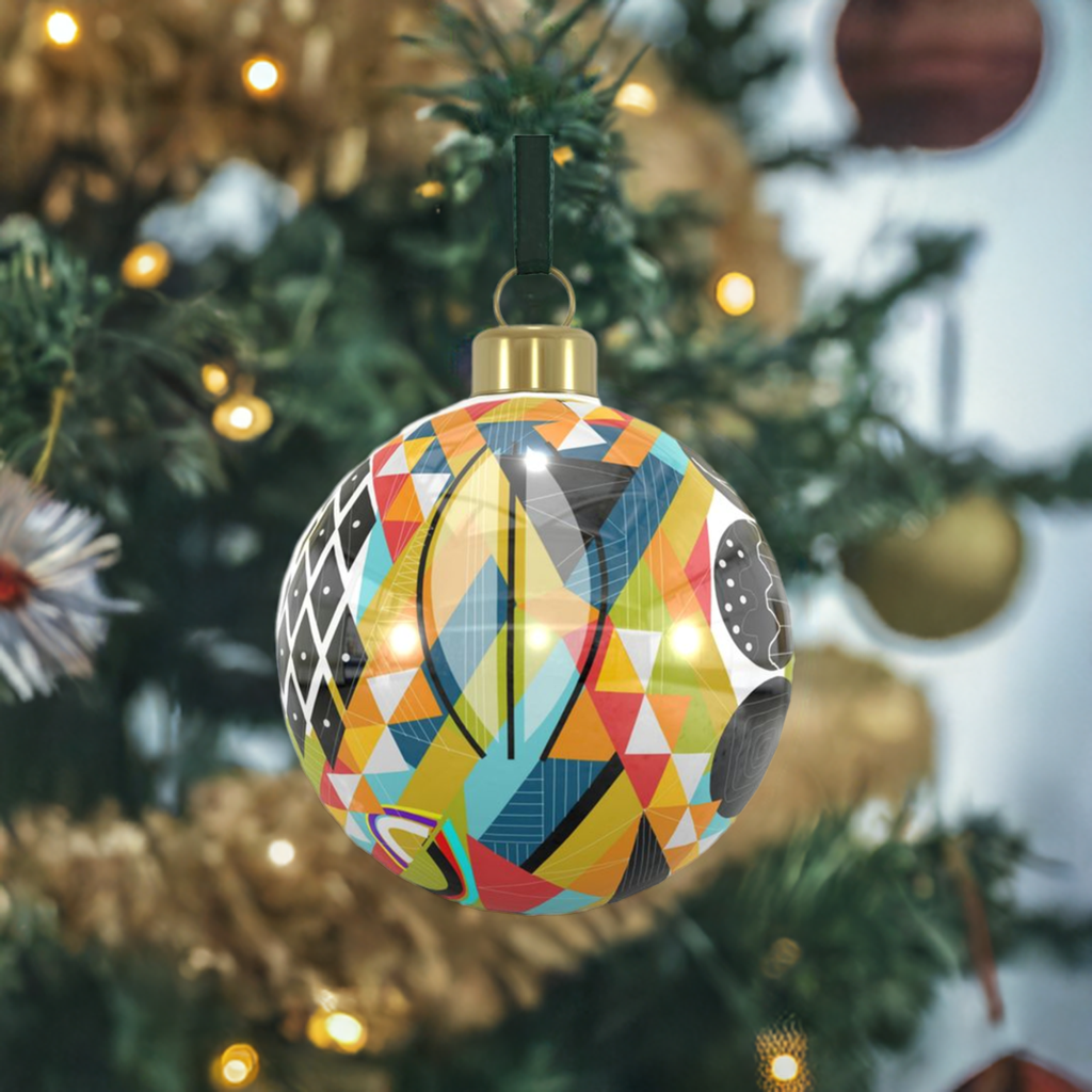 Unique Abstract Bone China Bauble