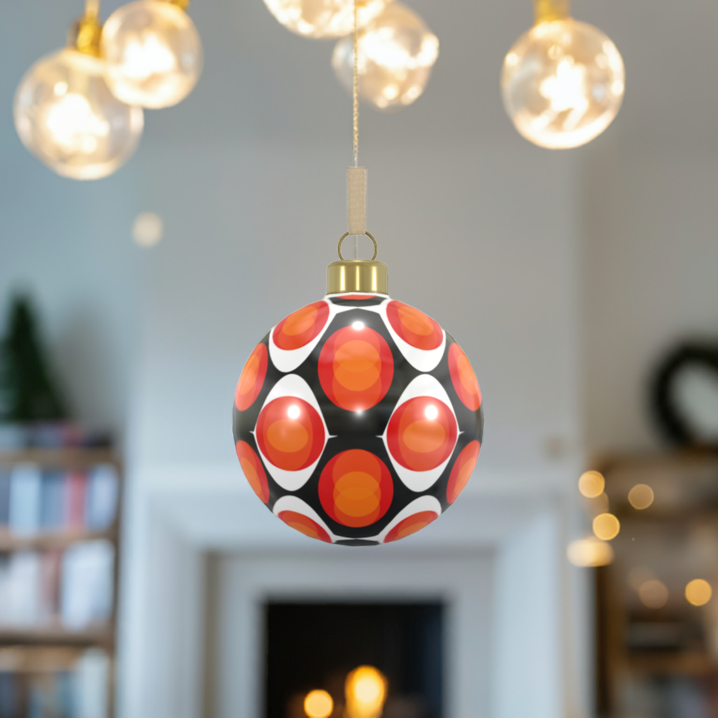 Unique Abstract Bone China Bauble