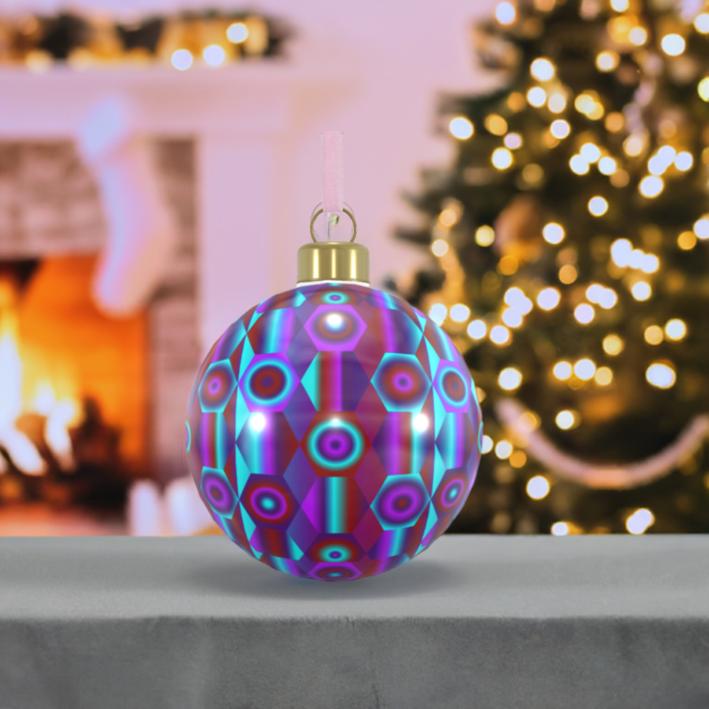 Unique Abstract Bone China Bauble