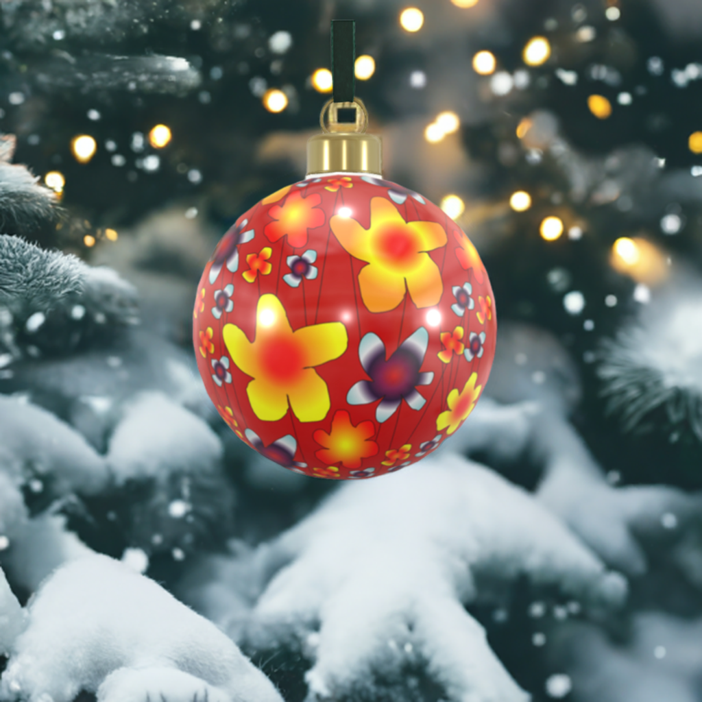 Unique Abstract Bone China Bauble