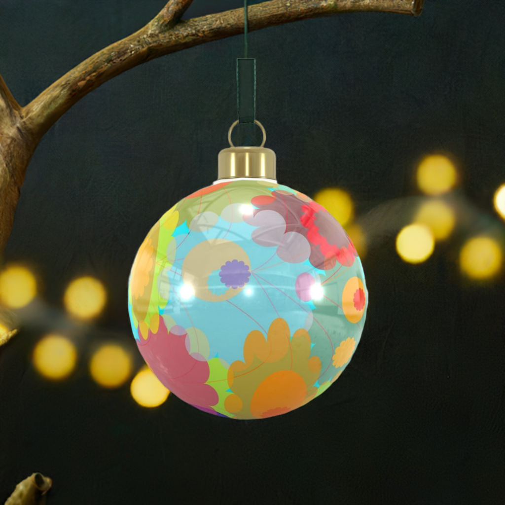 Unique Abstract Bone China Bauble