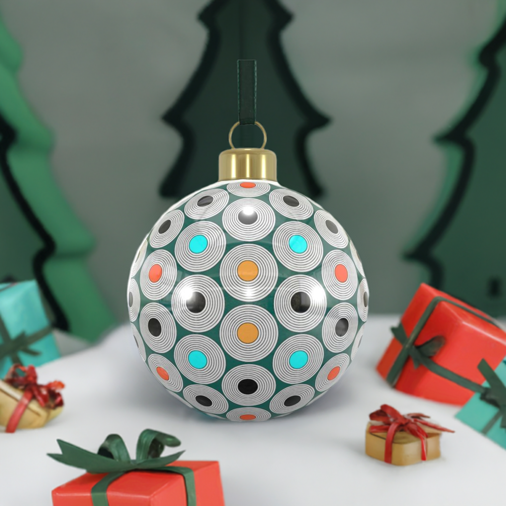 Unique Abstract Bone China Bauble