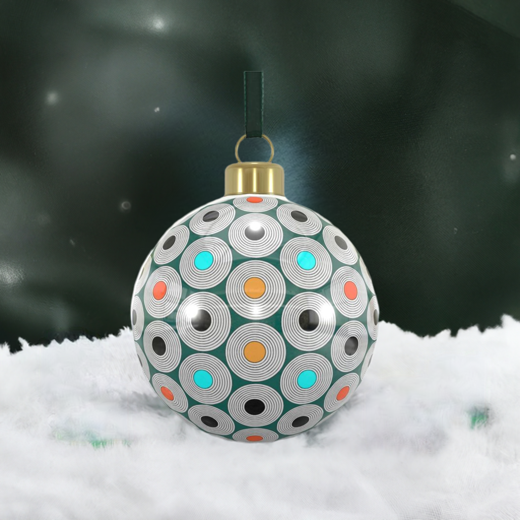 Unique Abstract Bone China Bauble